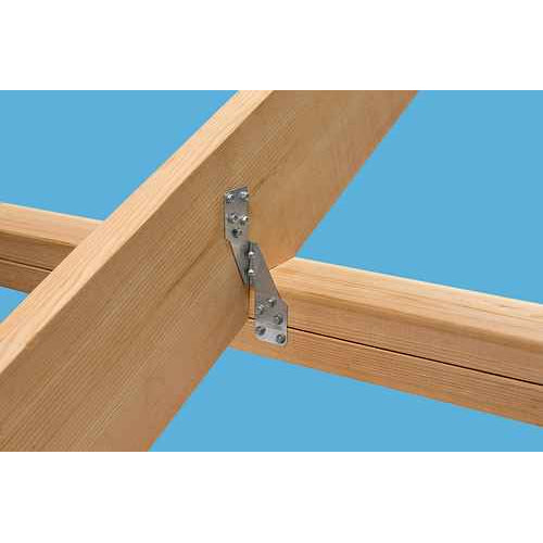 H2.5A 18-Gauge Hurricane Tie, Zinc