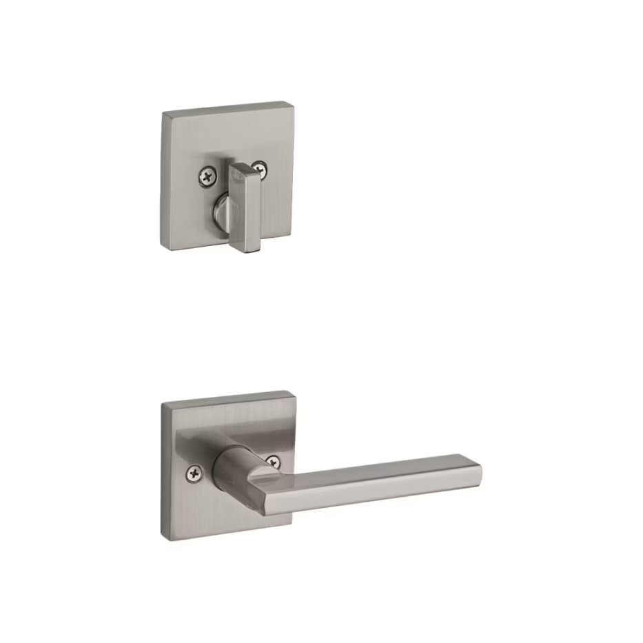 Halifax Lever and Deadbolt (Interior Pack) For Weiser Series 8771 Handlesets, Satin Nickel