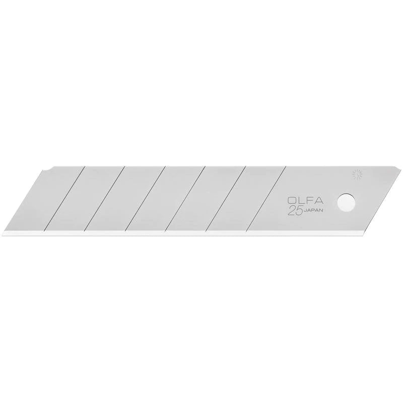 OLFA 25mm Extra Heavy-Duty General Purpose Snap-Off Utility Blades (5-Pack) 5008 HB-5B