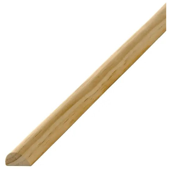 5/16"x5/8"x8' Finger Jointed Pine Half Round