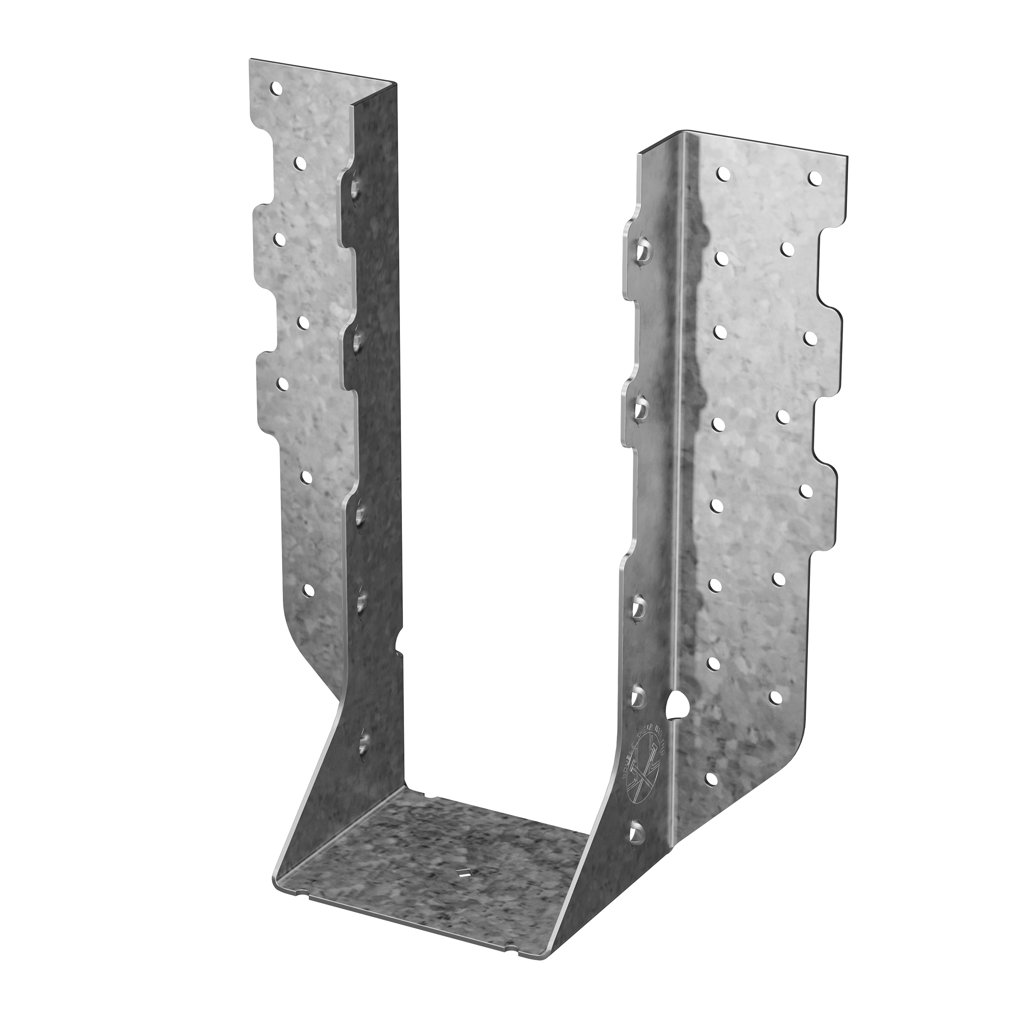 HHUS Face Mount Joist Hanger for 4x10, Zinc Galvanized