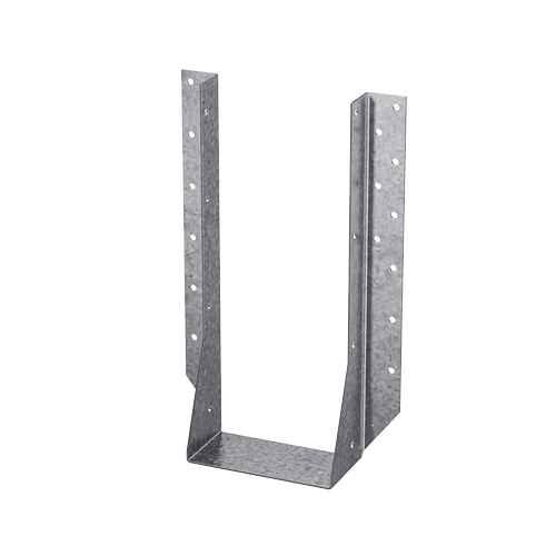 HU Galvanized Face-Mount Joist Hanger for Double 3x12, Zinc