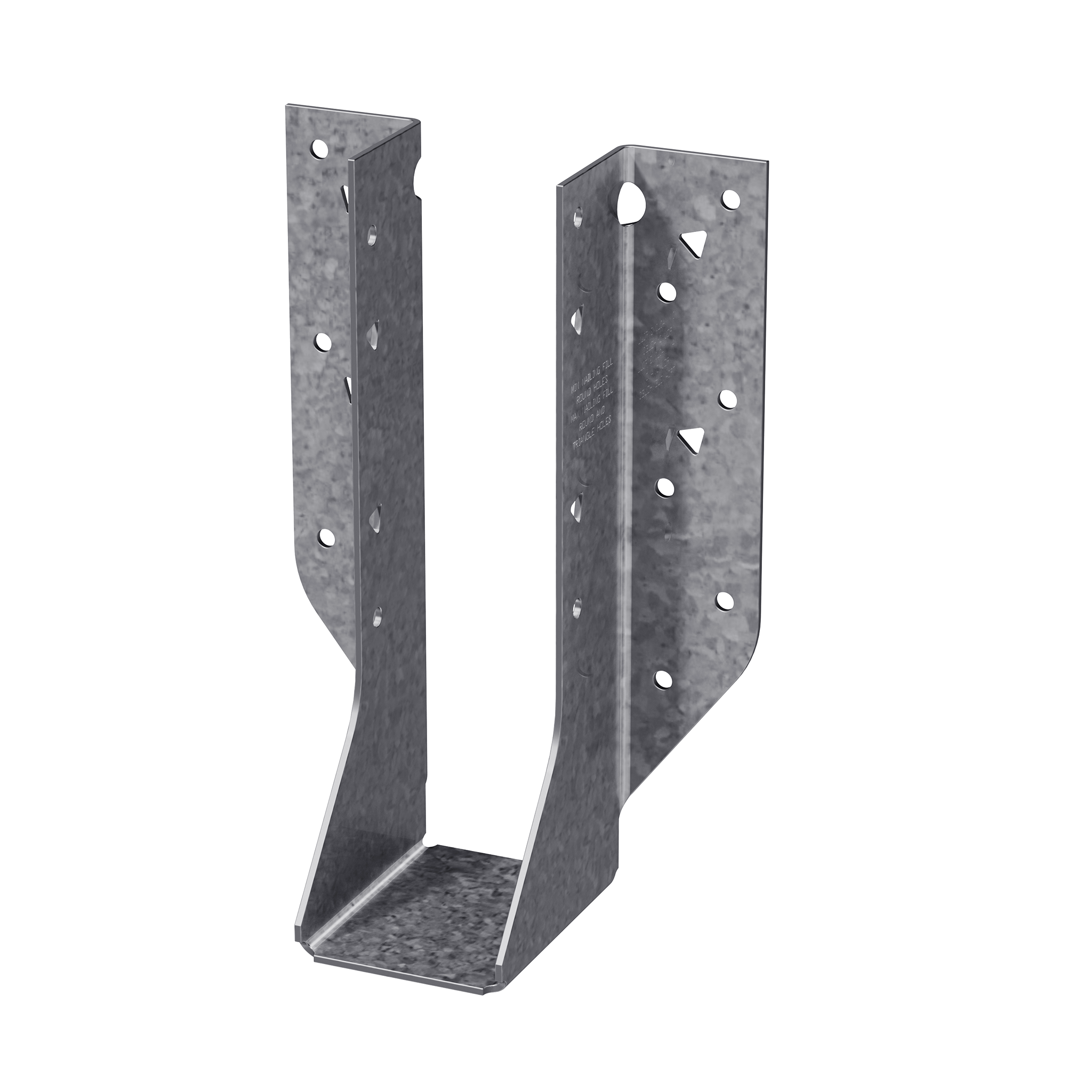1-3/4"x7-1/4" HU Face Mount Joist Hanger for Engineered Wood, Zinc Galvanized