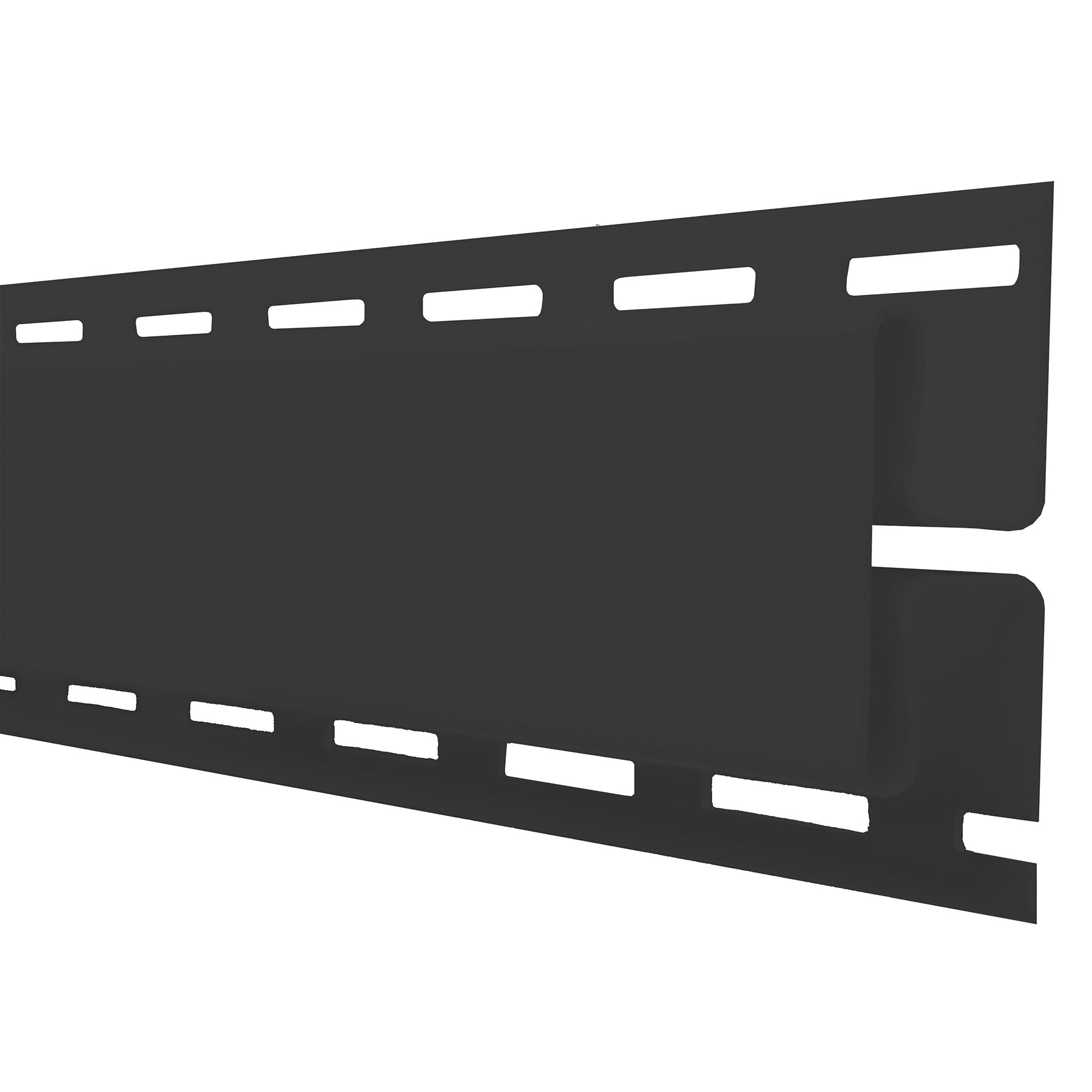 3/4" x 12" Sentry H Channel, Gun Metal Grey