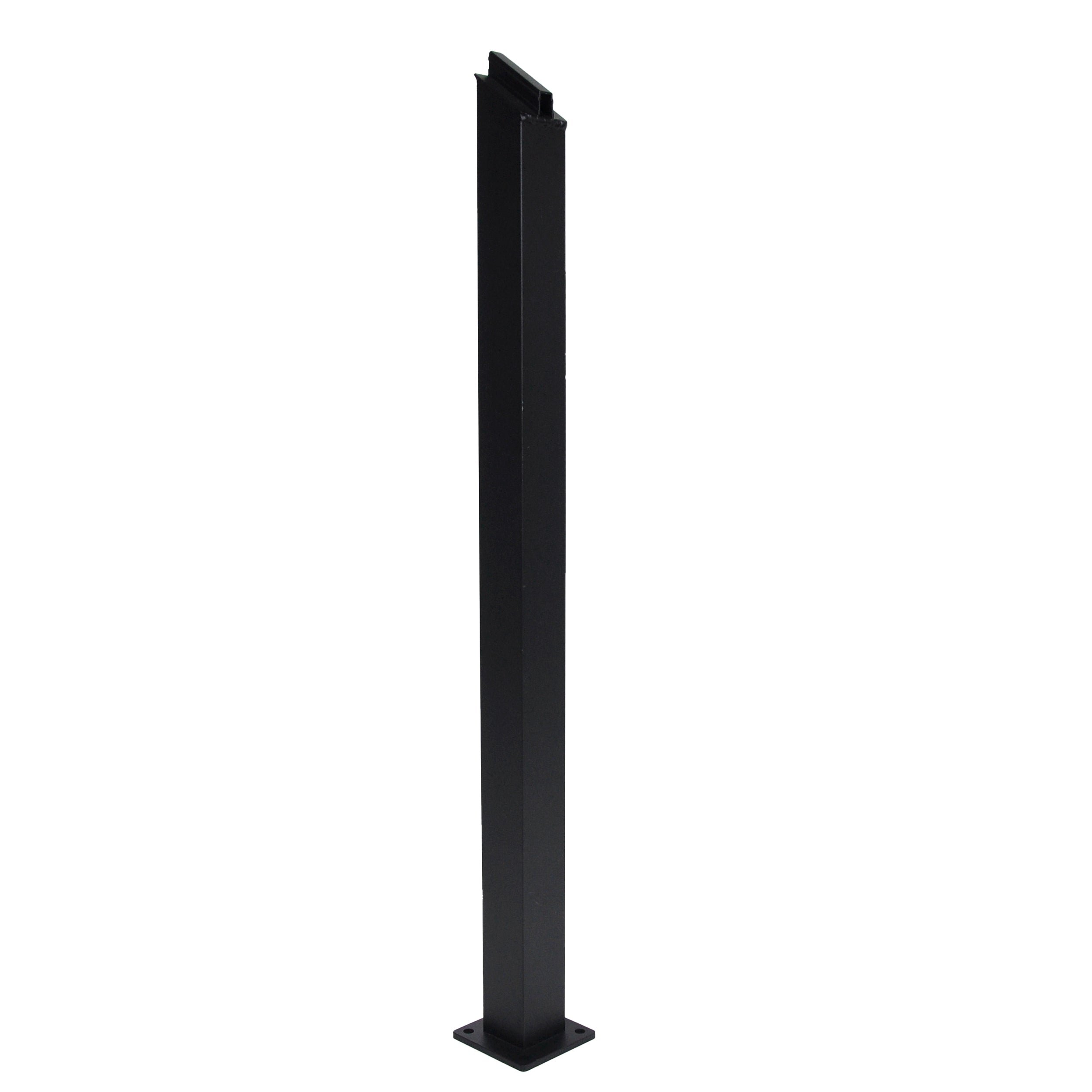 Stair Line Post, Textured Black (For 42")