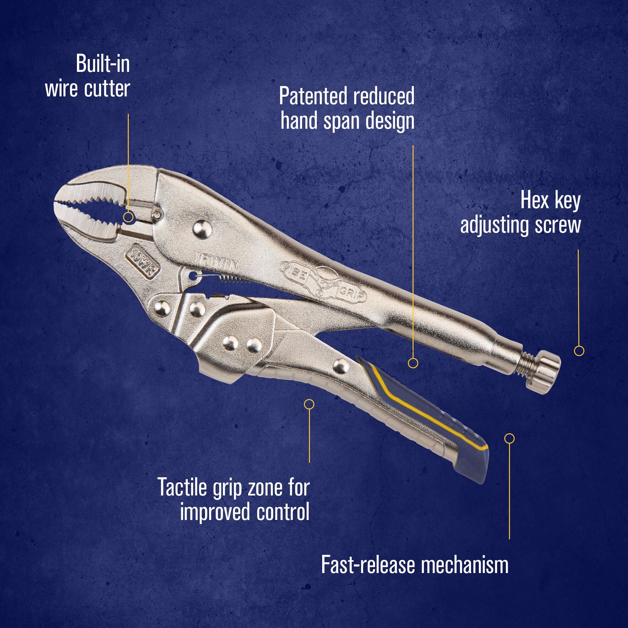 10" Curved Jaw Vise-Grip