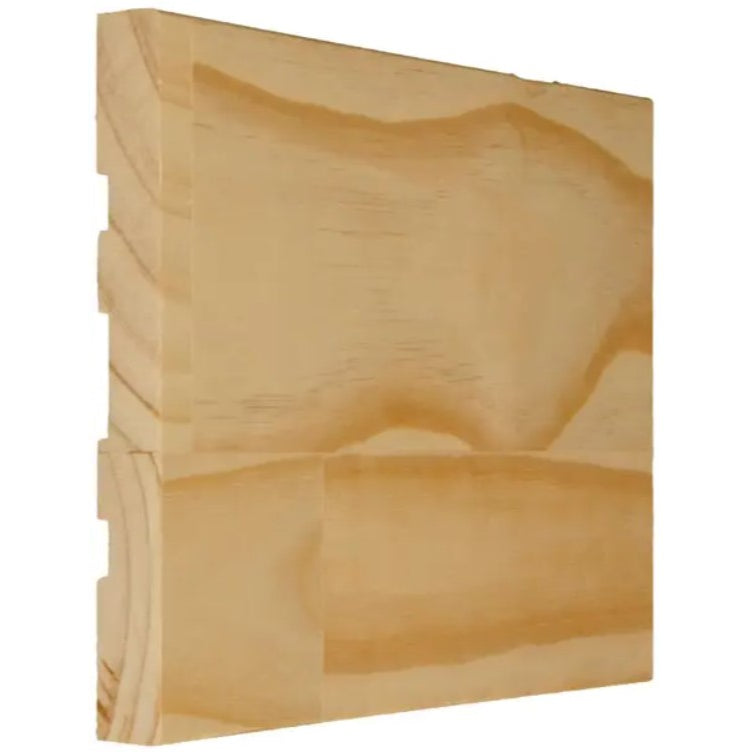 11/16" x 4-5/8" Finger Jointed Pine Beveled Door Jamb Moulding