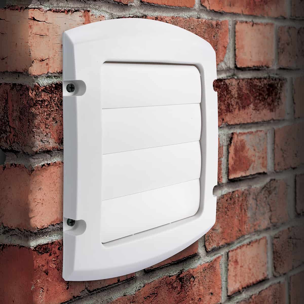 4" ProVent™ Louvered Exhaust Cap, White