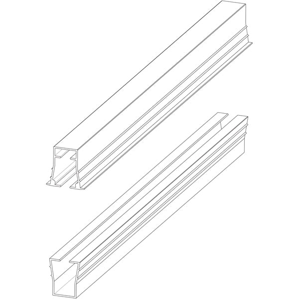 Gasket to Light 6' Glass Section
