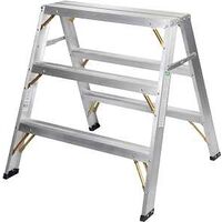 Lite 3' Aluminum Heavy Duty Sawhorse Ladder