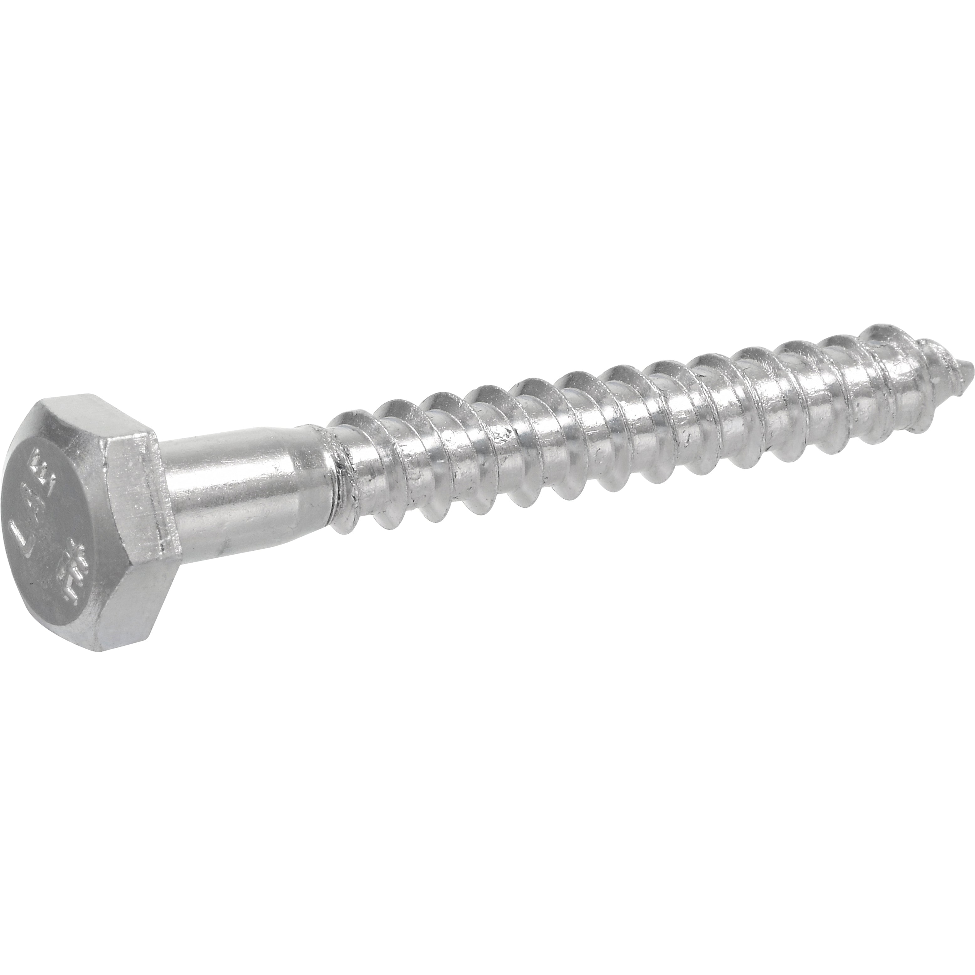5/16" x 2-1/2" Zinc Hex Lag Bolt