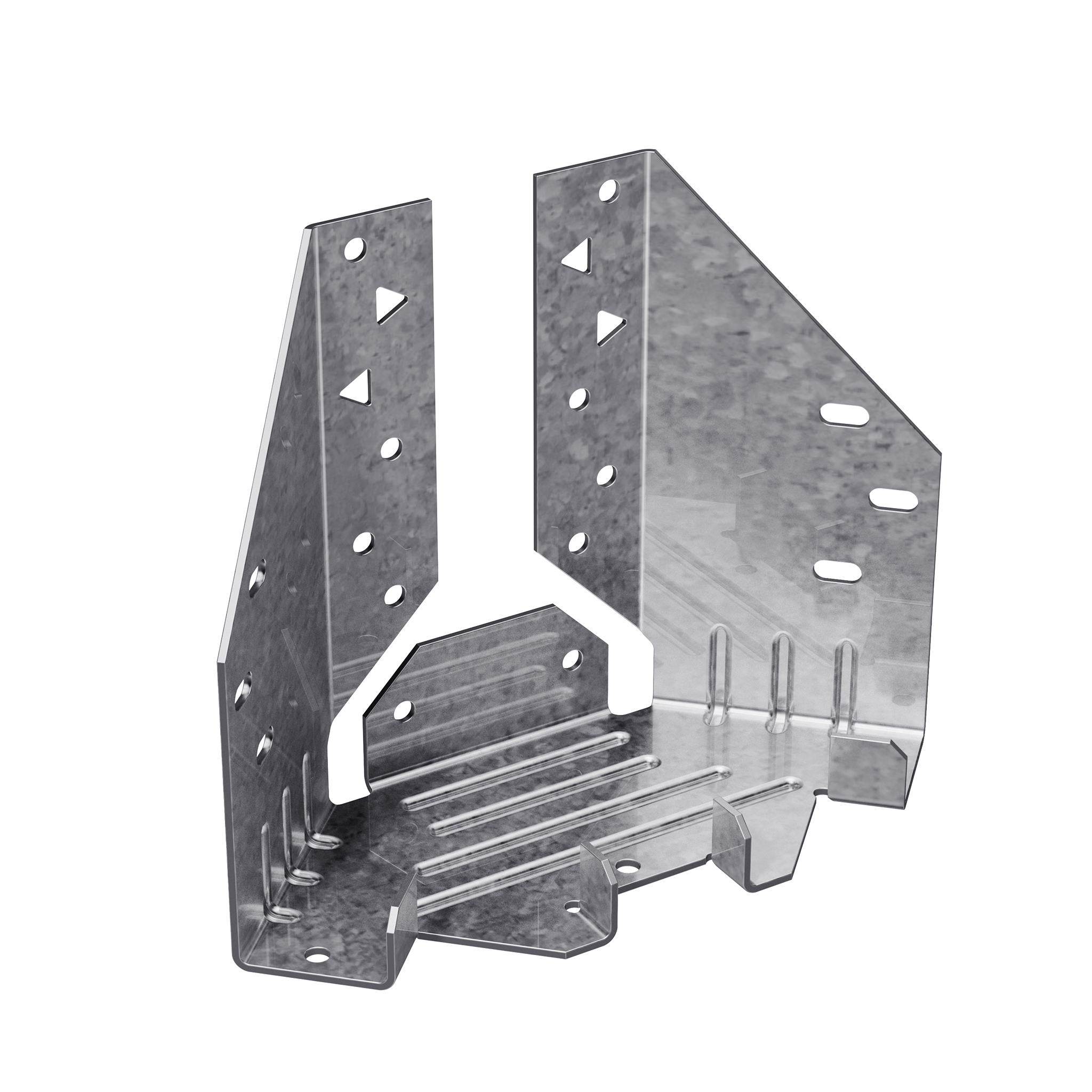 MTHMQ 4-1/8 in. Galvanized Multiple Truss Hanger with Strong-Drive® SDS Screws (Pack of 10)