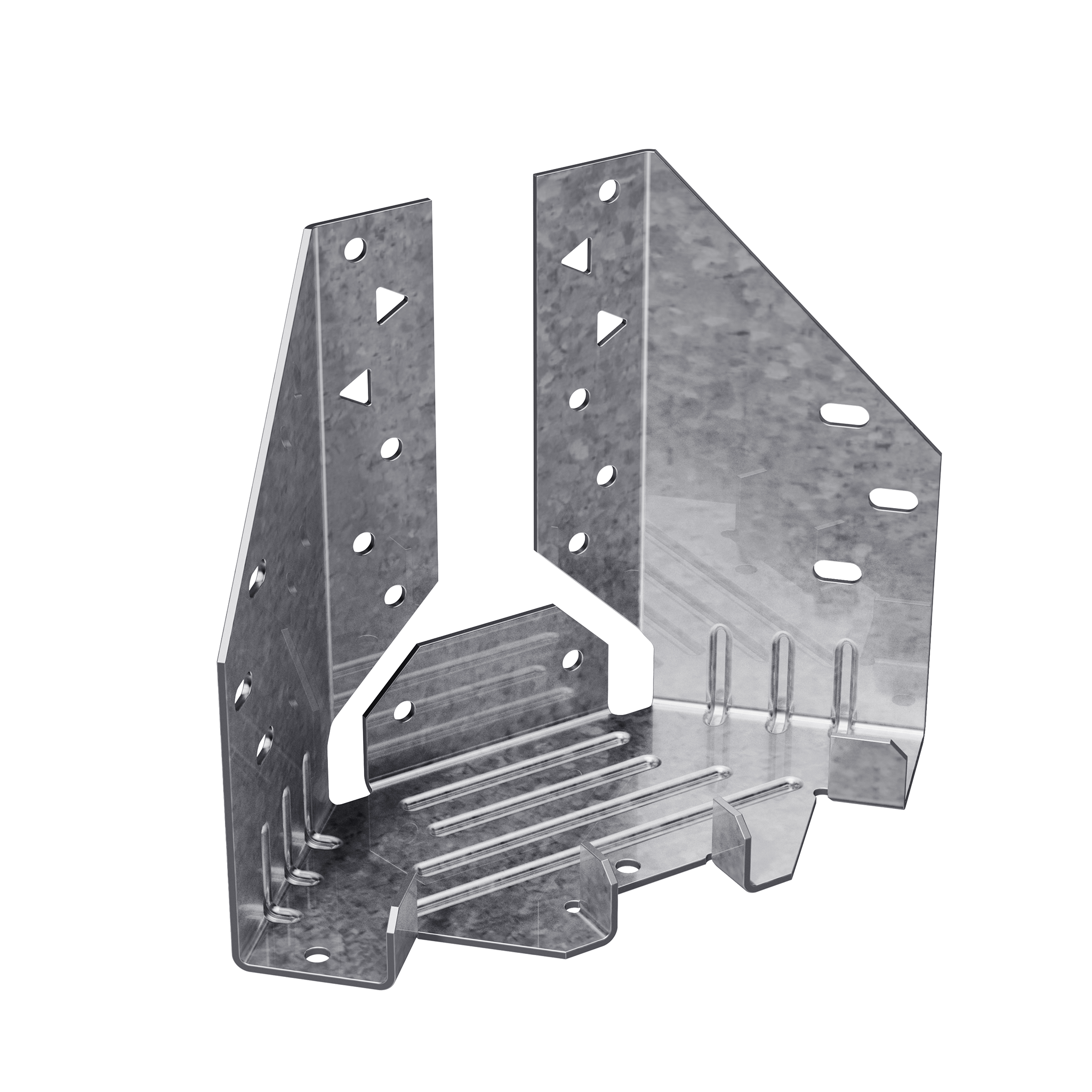 4-1/8" MTHMQ Multiple Truss Hanger with Strong-Drive® SDS Screws, Zinc Galvanized