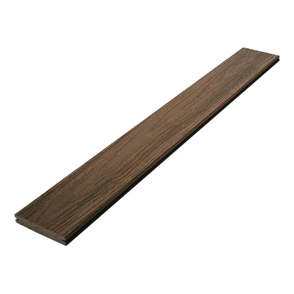1" x 6" x 20' Fiberon Concordia Grooved Decking, Mountain Ash