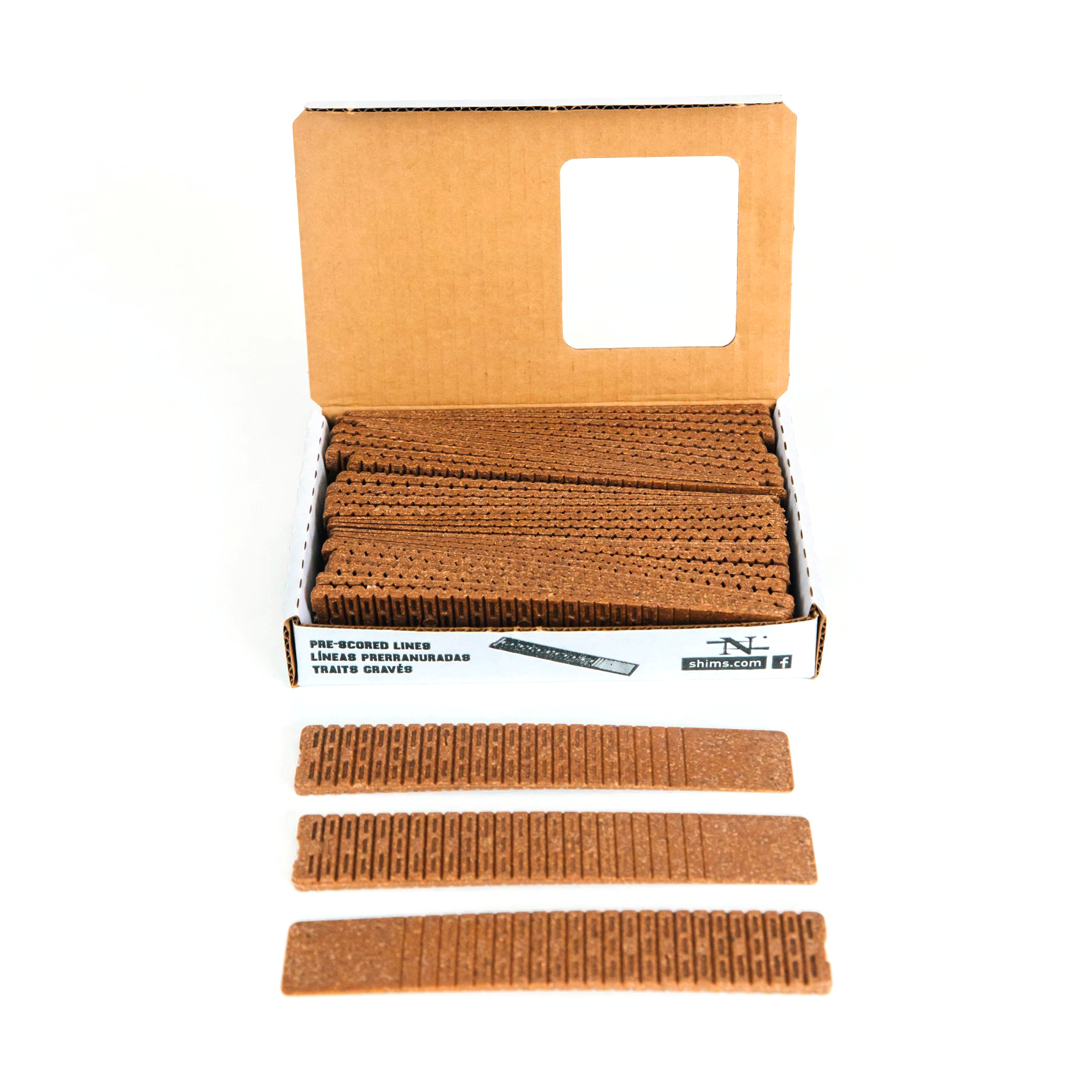 Lined Composite Carton 32 Count – 8 Inch Composite Shims