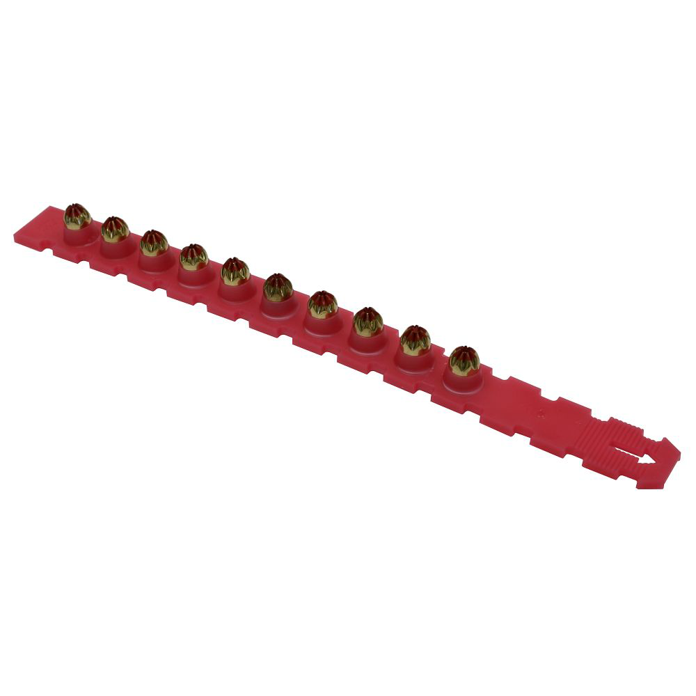 0.27 Caliber P27SL Plastic, 10-Shot Strip Load, Red (100/BX)