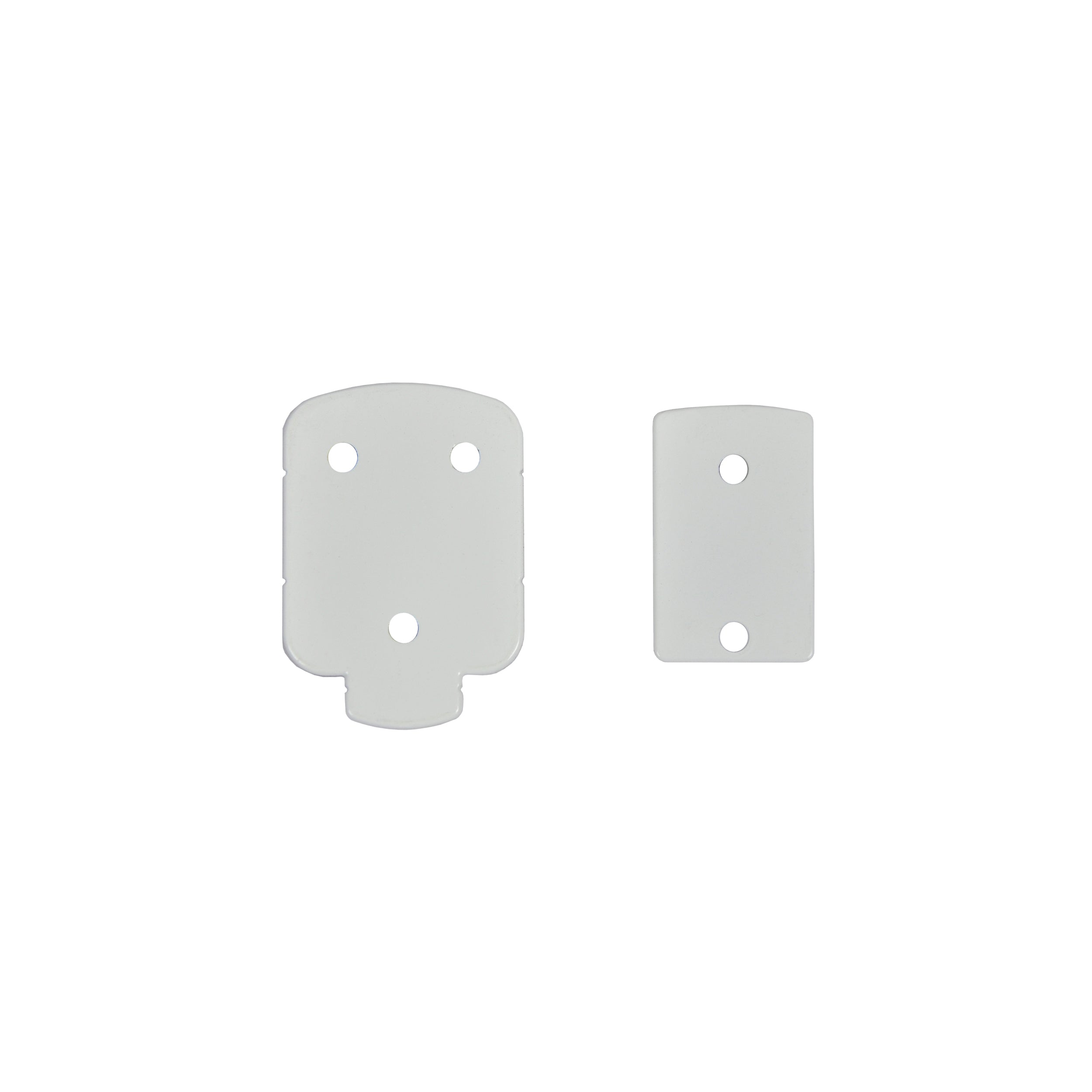 Top & Bottom Post Bracket, White