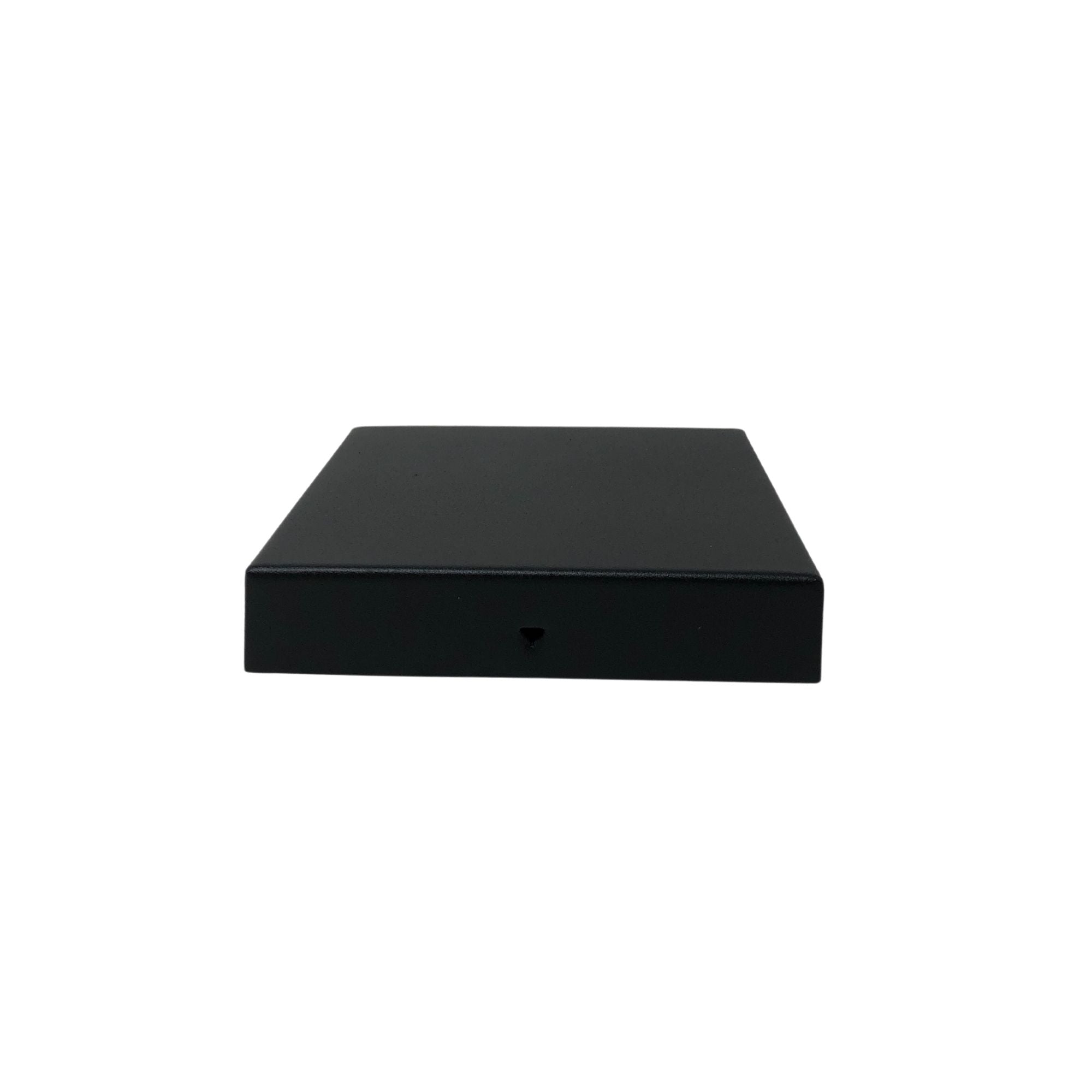 6"x6" Eazy-Cap ™ Low Profile Post Cap, Black