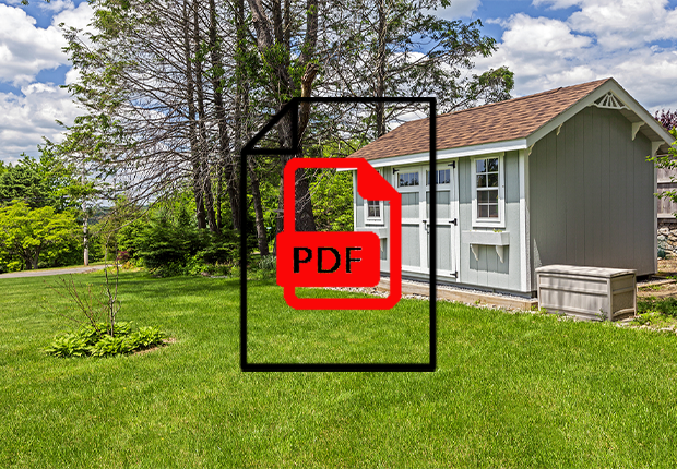 PDF Download Icons for Build It Better Sheds Information Sheets