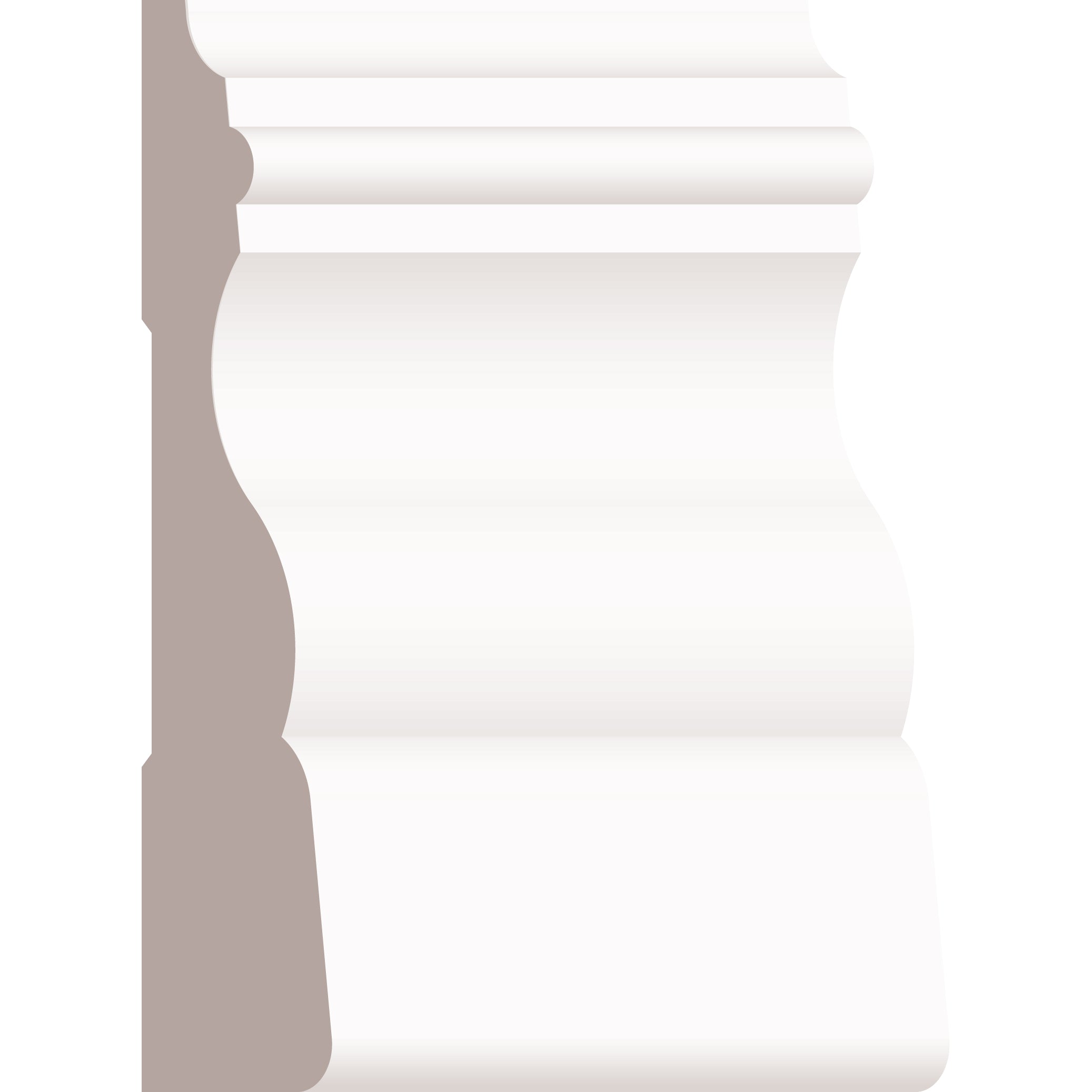 5/8"x2-3/4" Finger Jointed Pine Primed Colonial Casing