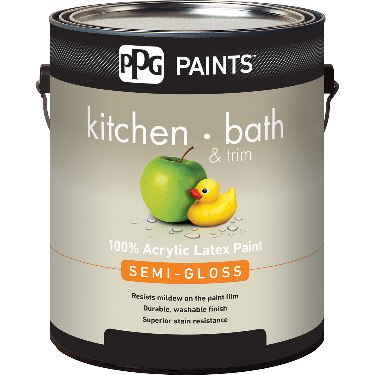 Interior Latex Paint Midtone Base Semi-Gloss 3.78L