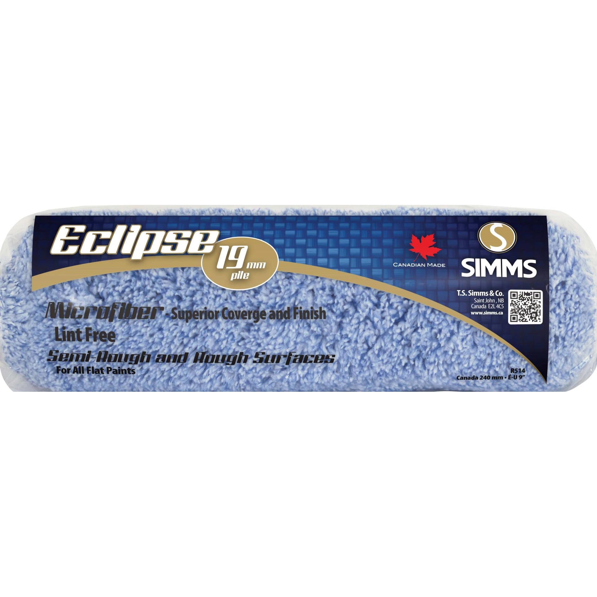 Microfiber roller cover 240mm x 19mm pile