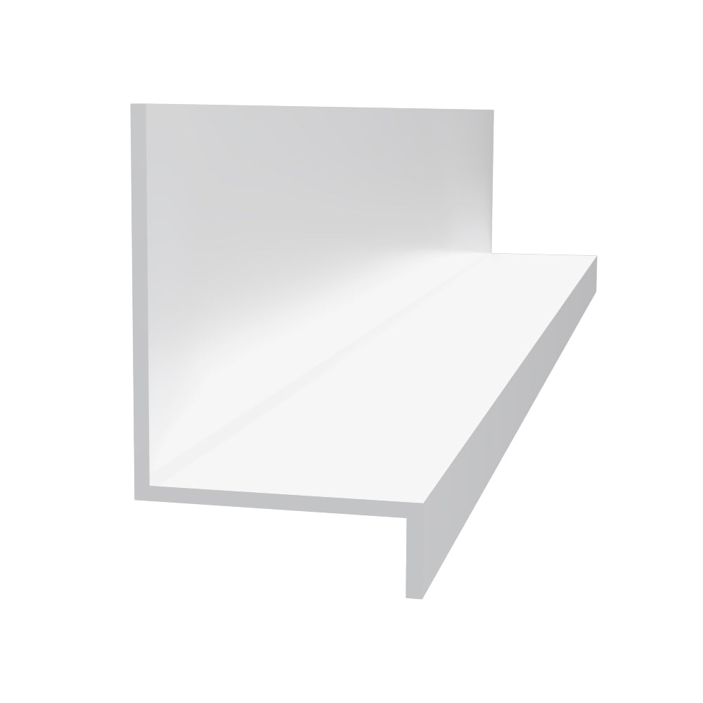 7/8"x1-11/16"x10’ Trusscore PVC Base Trim, White