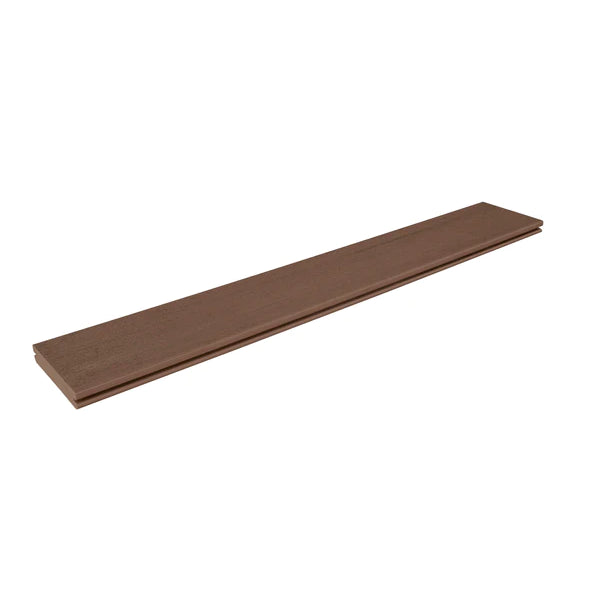 1" x 6" x 12' Fiberon Promenade Grooved Decking, Russet Dune