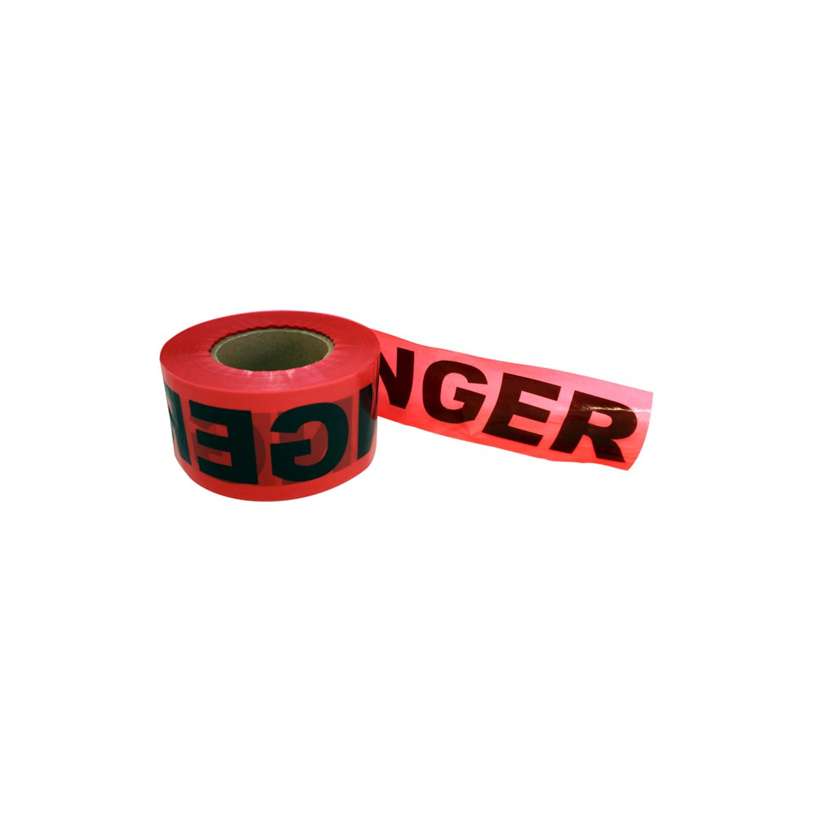 WORKHORSE Danger Traffic Tape, 3" x 1000' Red