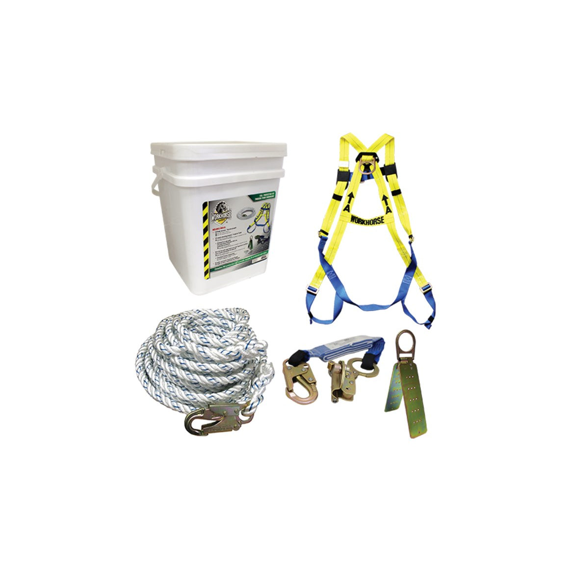 Workhorse® Roofer's Fall Protection Kit