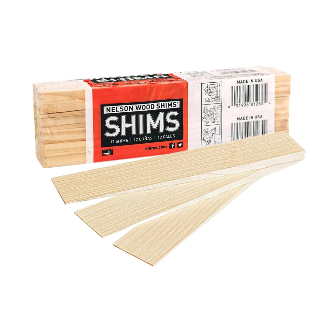 8" Pine Shims (12/Pack)