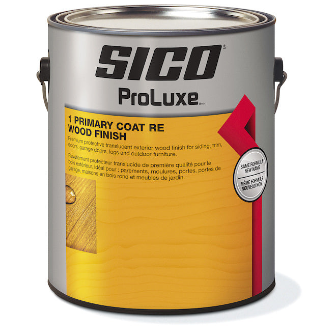 SICO® PROLUXE® 1 PRIMARY COAT RE WOOD FINISH DARK OAK 3.78L