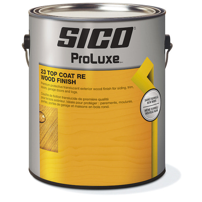 SICO® PROLUXE® 23 TOP COAT RE WOOD FINISH TEAK TOP COAT 3.78L