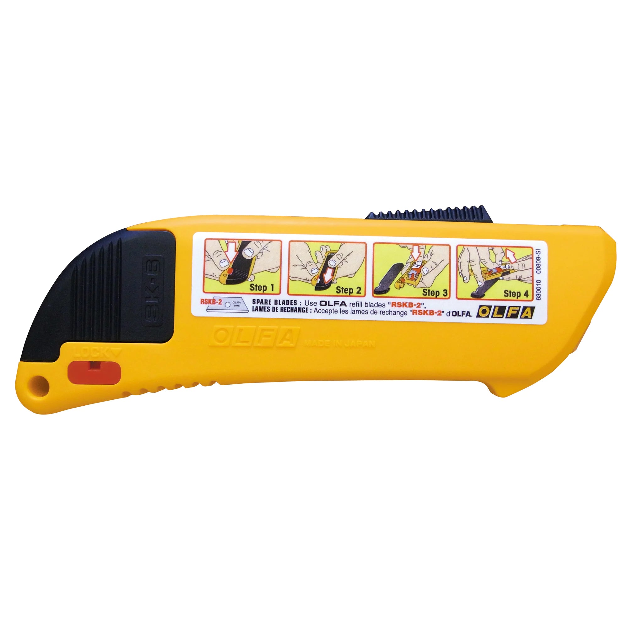 Fully-Automatic Safety Knife with Blade Guard