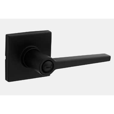 Daylon Lever (Square) -
Bed/Bath - Safelock MATTE BLACK