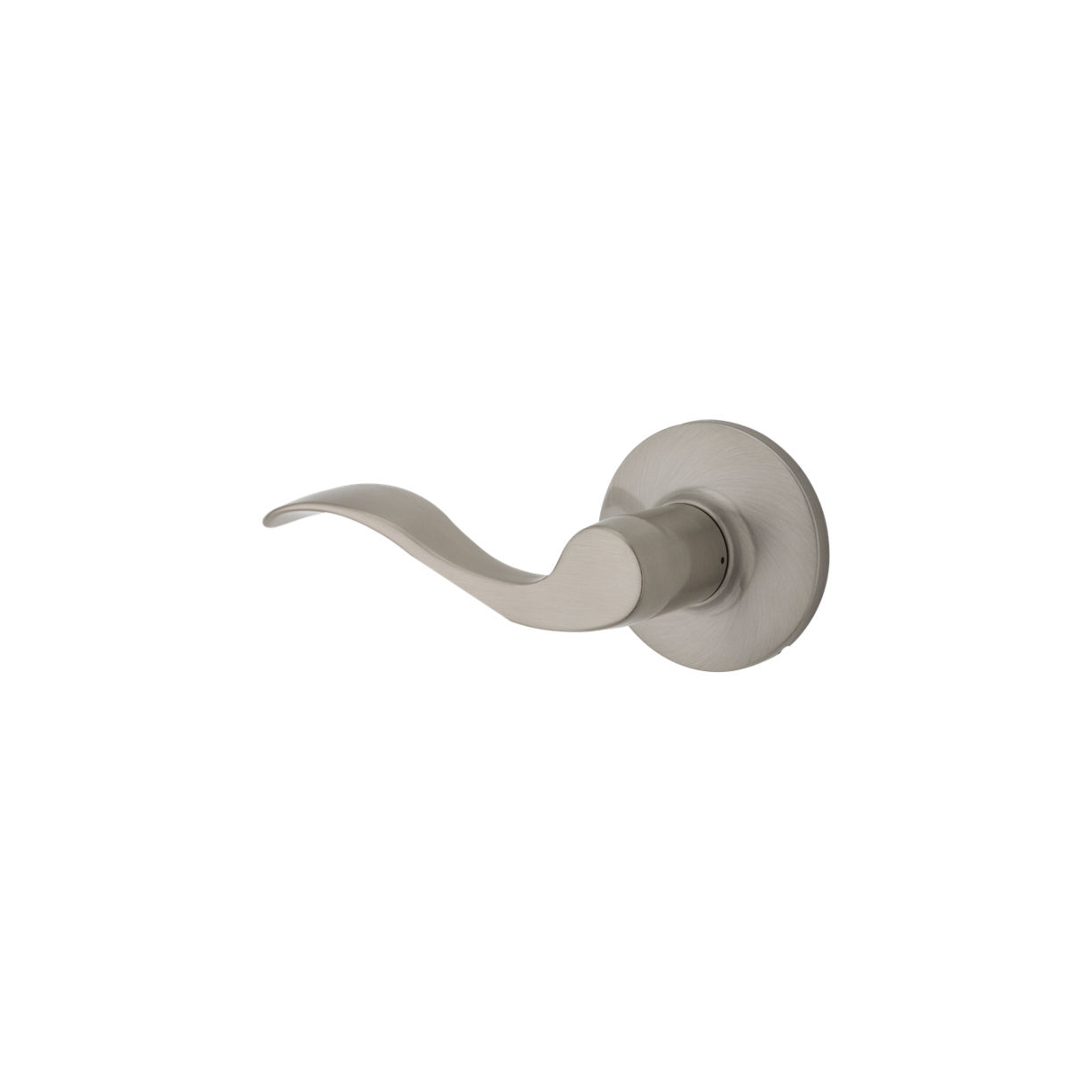 Layton Lever - Inactive/Dummy (Left Handed), Satin Nickel