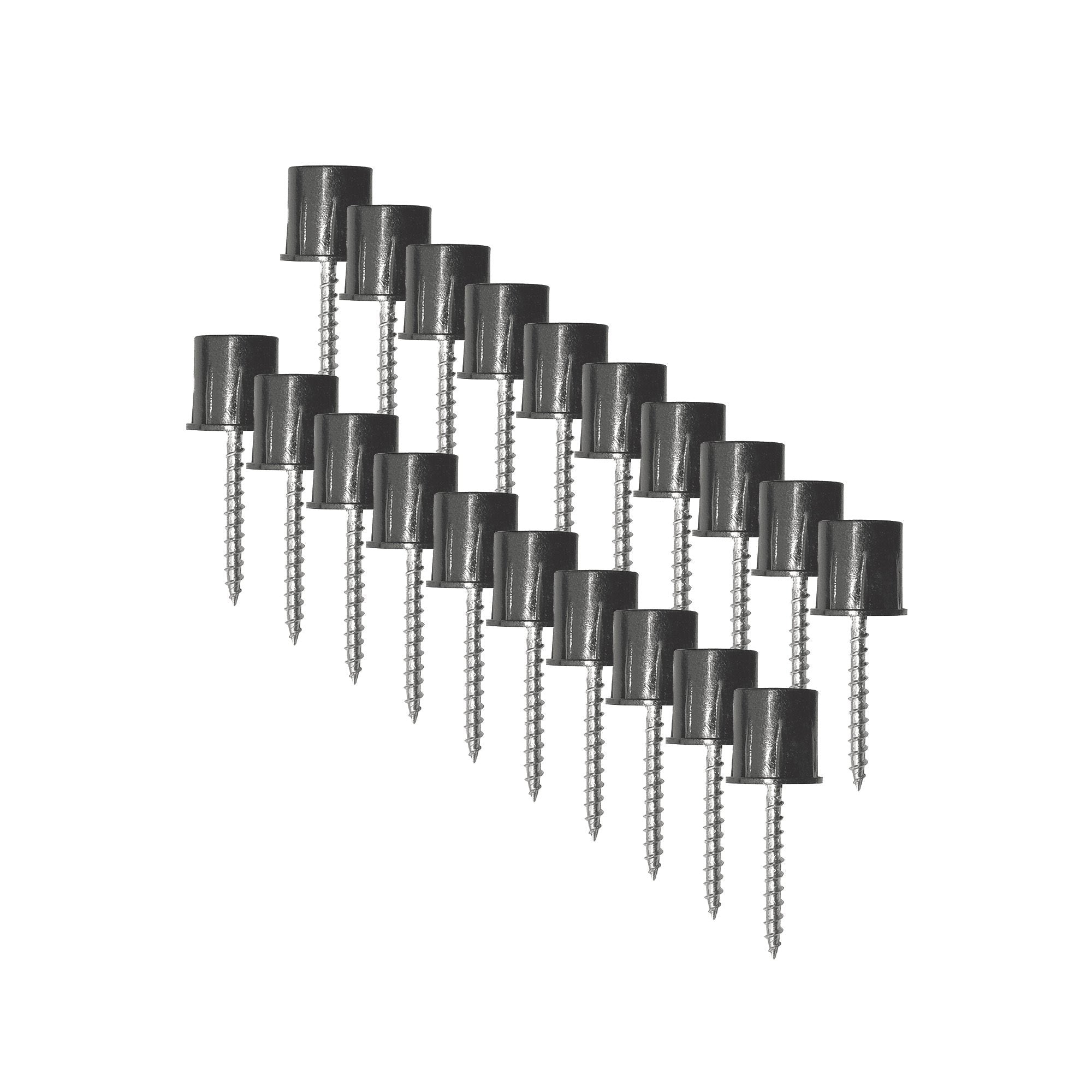 Surface Mount Round Deck Rail Connectors (20 Pack)