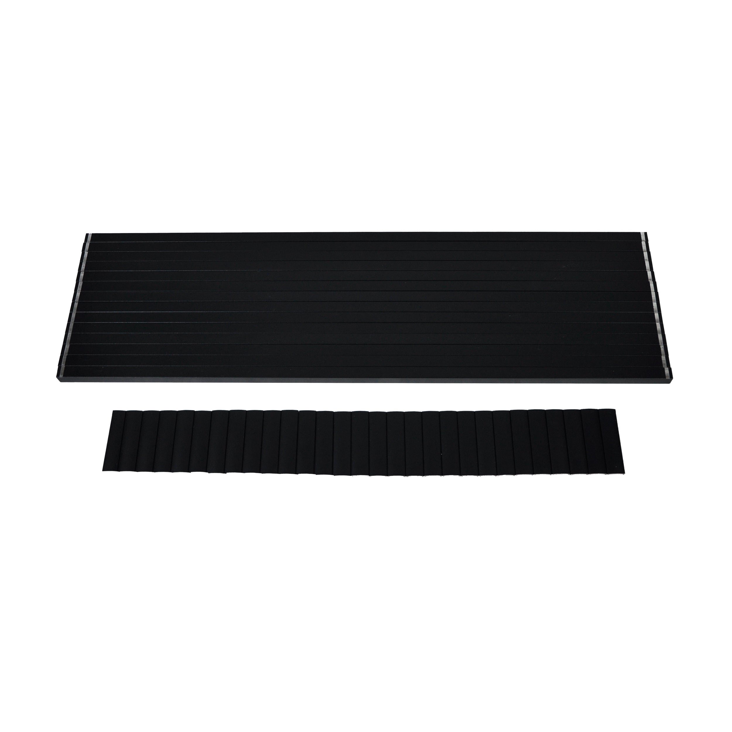 6' Straight Pickets, Textured Black (For 42")