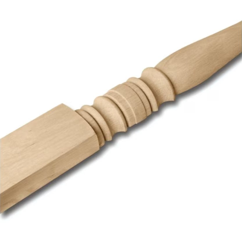 2-7/8"x41-1/2" Oak Half Newel Post