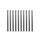 3/4"x26" Square Galvanized Steel Balusters, Black (10 Pack)