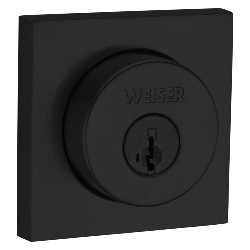 Metropolitan Boutique Square Deadbolt, Matte Black
