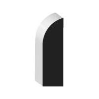 5/16" x 1-1/16" x 7' Pre-Finished White Stop Moulding