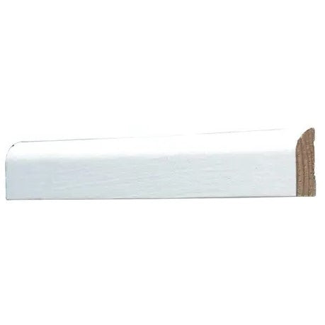 5/16" x 1-1/16" x 7' Pre-Finished White Stop Moulding