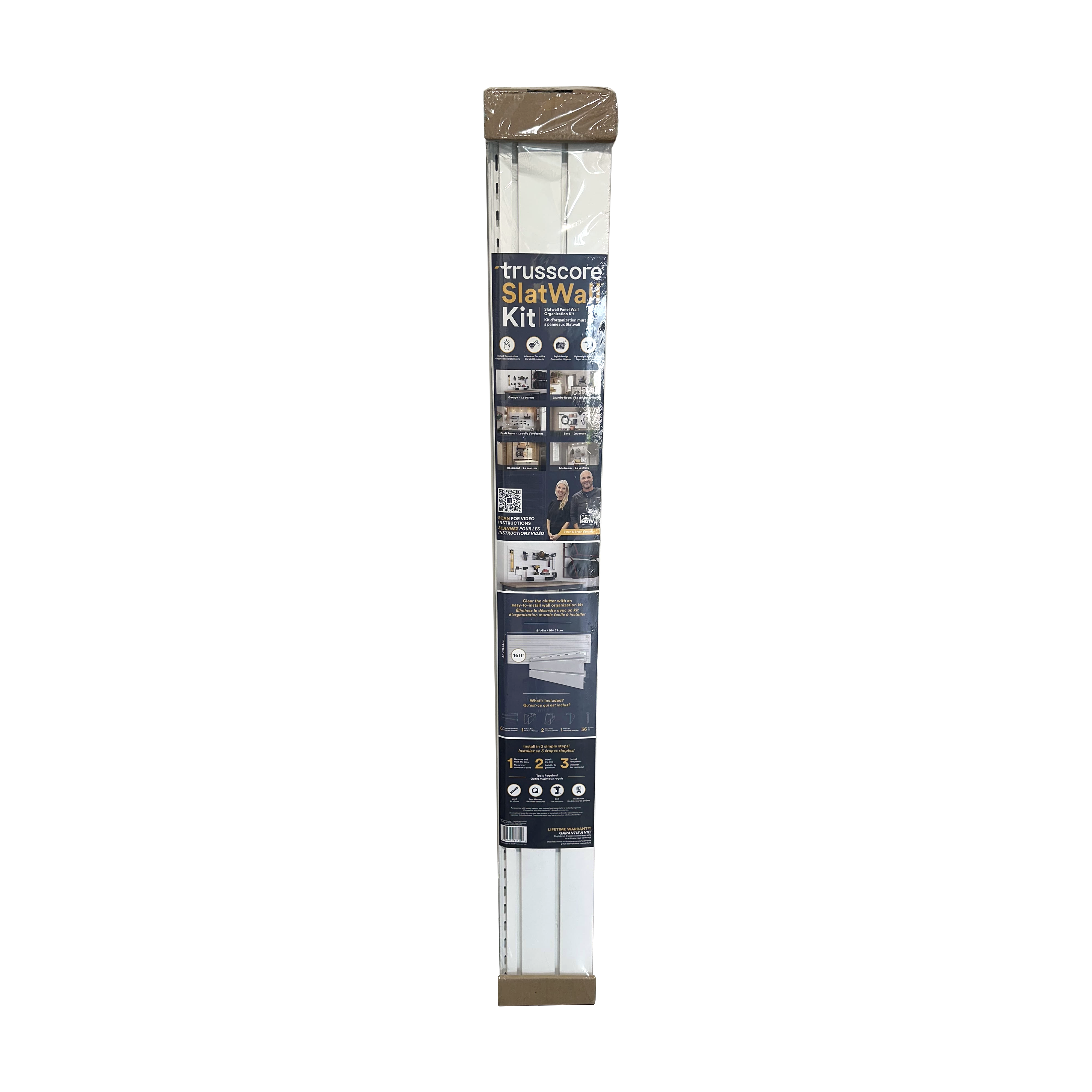 Trusscore 5'4" SlatWall Kit