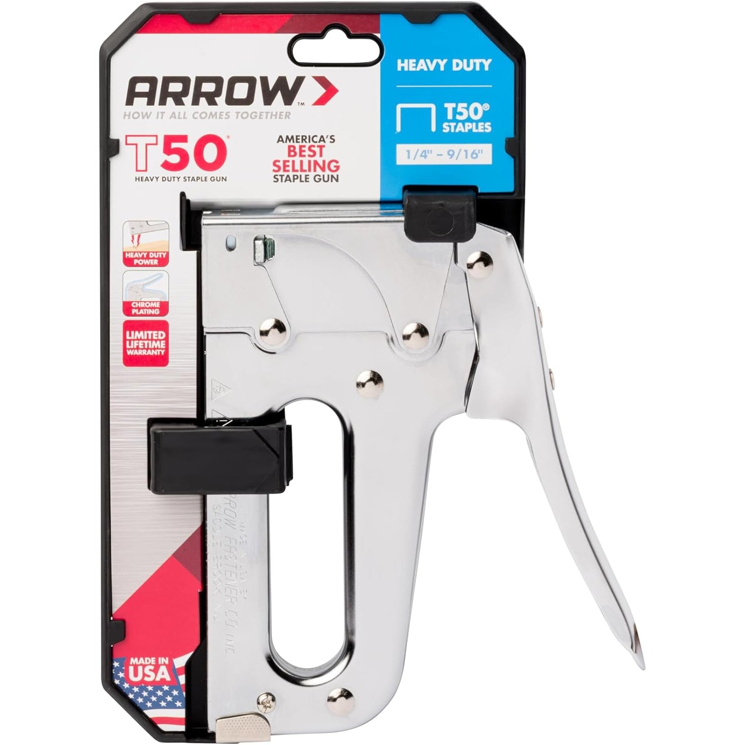 HEAVY-DUTY STAPLE GUN