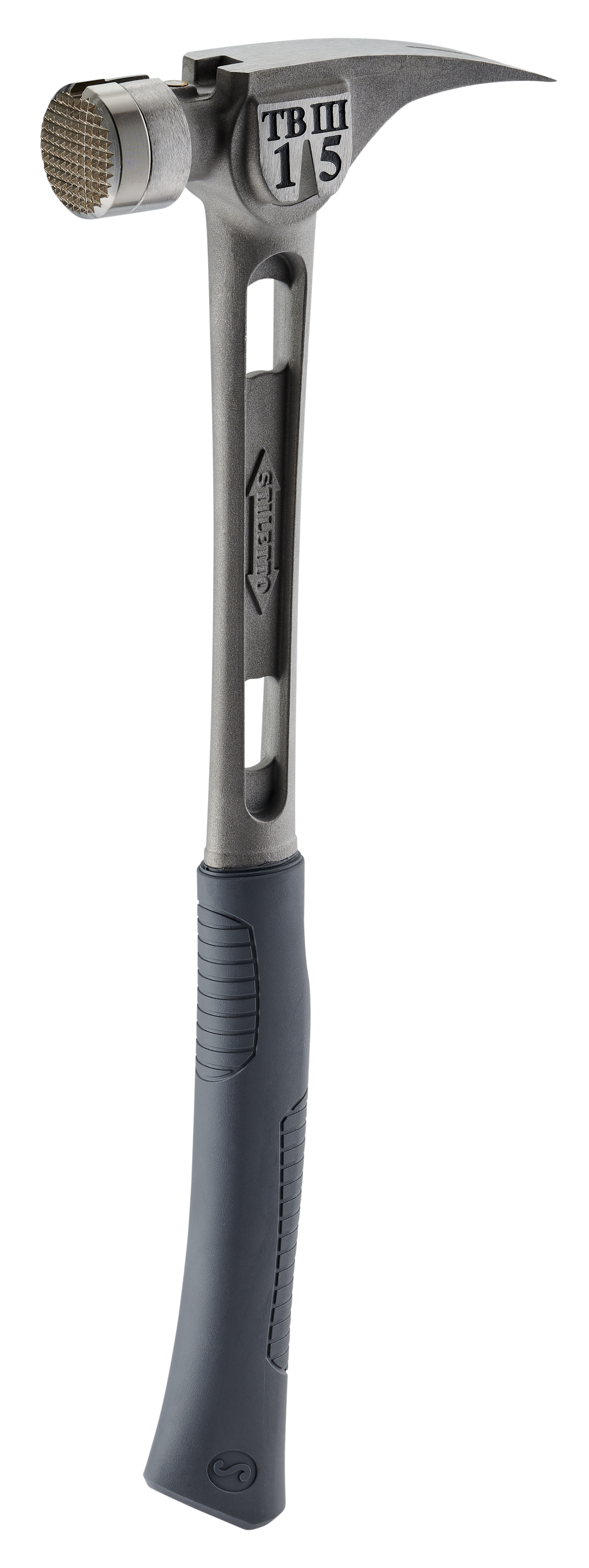 18 Full Titanium Curved Handle Milled Face 15oz TurkstraLumberLtd