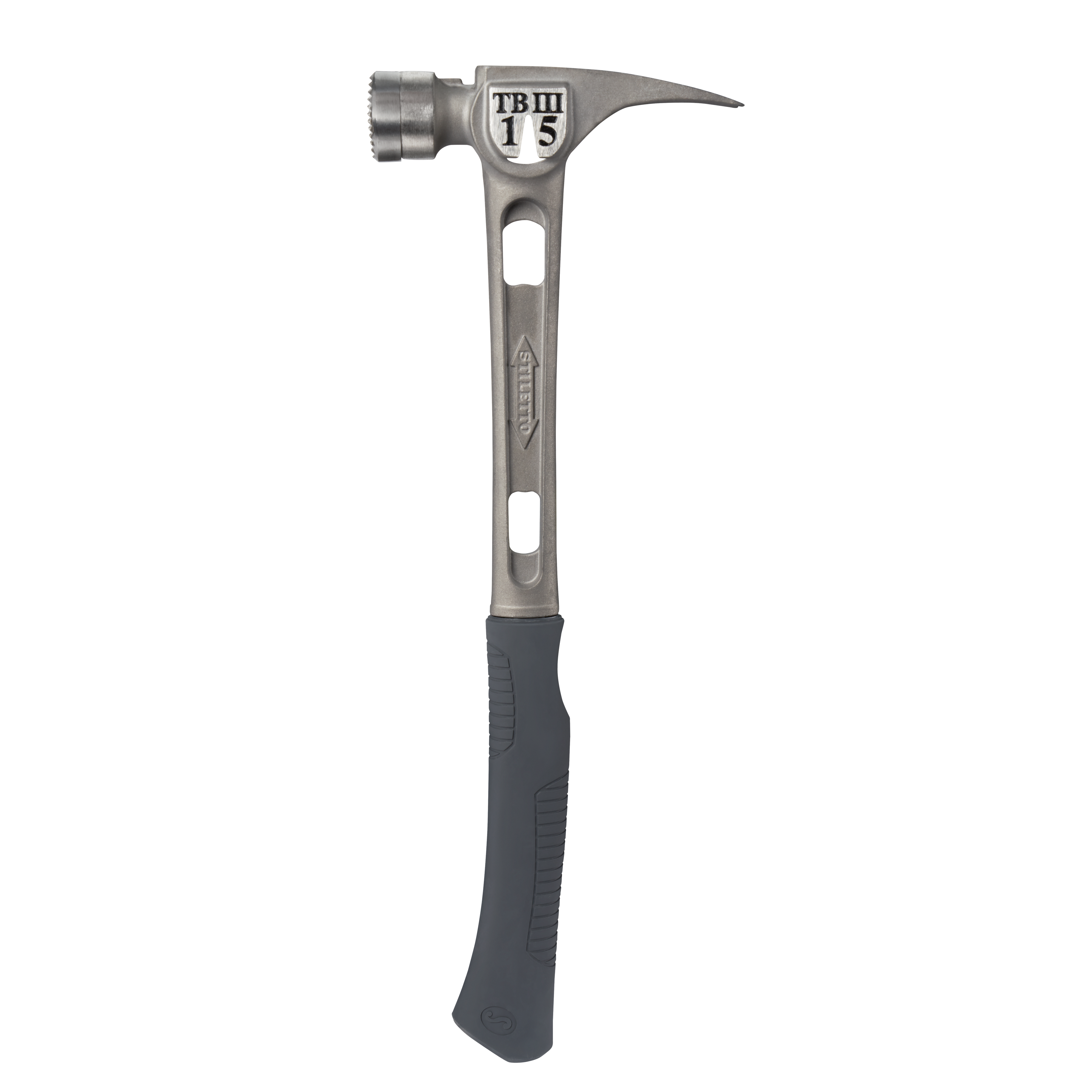 Stiletto 15oz. TiBone 3 with Milled Face and Curved Handle