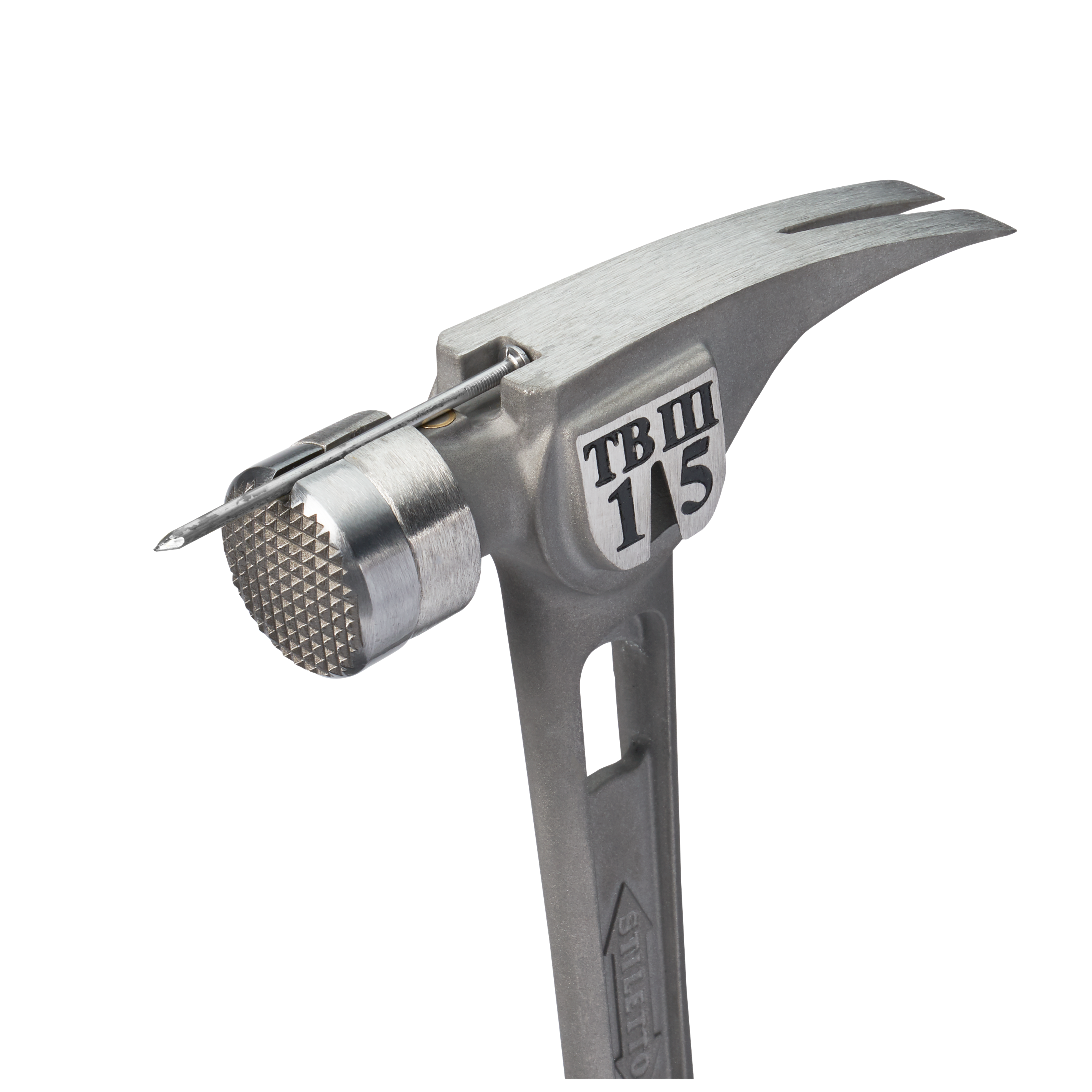 18" Full Titanium Curved Handle Milled Face, 15oz