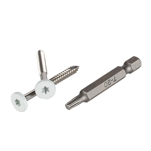 1-3/4" TOPLoc Screw for Timbertech Fascia, Ivory (80LF)