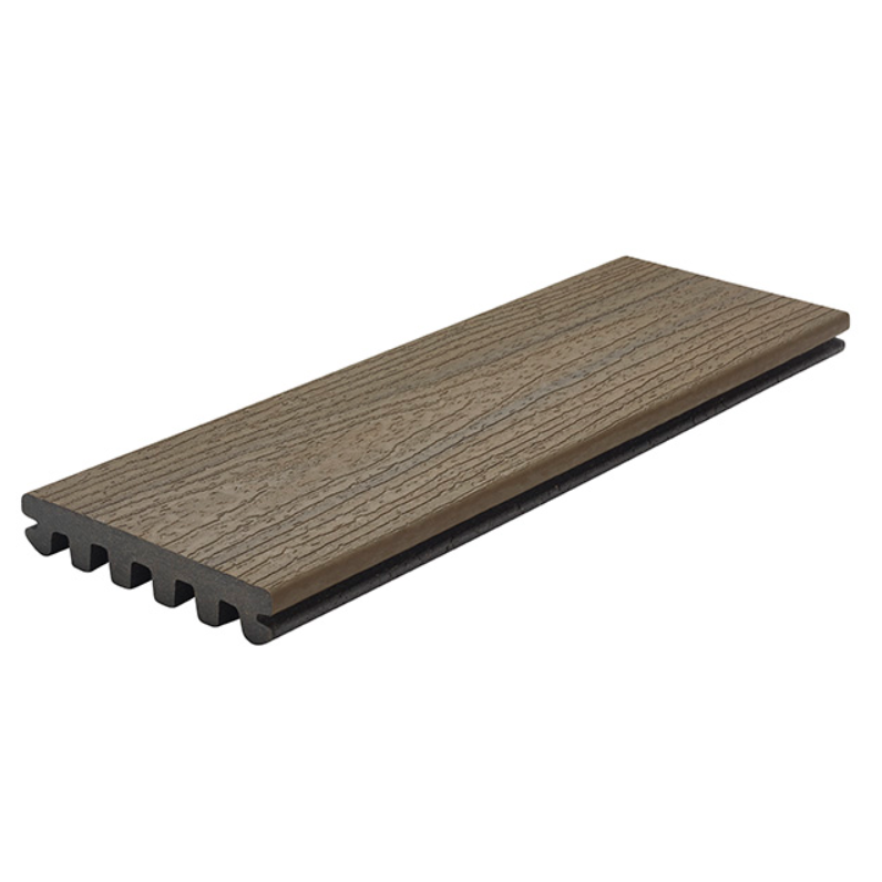 1" x 6" x 16' Trex Enhance Naturals Grooved Decking, Coastal Bluff